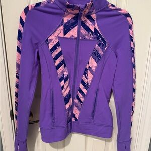 Ivivva Purple and Pink Bomber Jacket for Kids